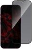 Privacy 5D full cover Tempered glass Full Glue screen protector Apple iPhone 17 Pro Max / Стъклен скрийн протектор Privacy с лепило от вътрешната страна за Apple iPhone 17 Pro Max - черен / прозрачен