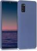 Силиконов калъф / гръб / TPU за Samsung Galaxy A41 - тъмно син / мат