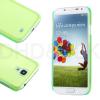 Ултра тънък силиконов калъф / гръб / ТПУ за Samsung Galaxy S4 S IV SIV I9500 I9505 - светло зелен / Ultra Thin
