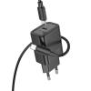 Зарядно устройство HOCO N62 220V 30W / Type C to Lightning - черен