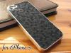 Твърд гръб за Apple Iphone 5 / iPhone 5S / iPhone SE - Карбонов case черен