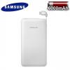Външна батерия / Power Bank Samsung - 6000mAh / бяла