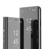 Луксозен калъф Clear View Cover с твърд гръб за Xiaomi Redmi 9A - черен