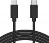 Оригинален USB кабел за зареждане и пренос на данни за Samsung Galaxy S21 Plus / Type-C - черен