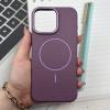 Луксозен гръб / кейс / Syndee Case с безжично зареждане MagSafe за Apple iPhone 16e - лилав