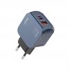 Зарядно устройство LDNIO Q5 GaN 33W с USB-C USB-A и USB Type-C към USB Type-C кабел