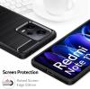 Силиконов калъф / гръб / кейс за Xiaomi Redmi Note 12 Pro 5G / Poco X5 - черен / carbon