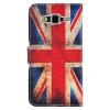 Кожен калъф Flip тефтер Flexi със стойка за Samsung Galaxy J5 J500 - Retro British Flag