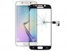 3D full cover Tempered glass screen protector Samsung Galaxy S6 Edge / Извит стъклен скрийн протектор за Samsung Galaxy S6 Edge G925 - черен