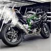 Мотор Kawasaki Ninja H2R 1:6 с пушек