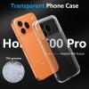 Силиконов калъф / гръб / за Honor 600 Pro - прозрачен кейс със защита на камерата