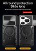 Удароустойчив твърд гръб / Кейс Defender Armor Ring Magnetic Holder lens cover Huawei Pura 80 Ultra 5G / Pura 80 Pro 5G - черен