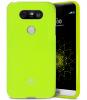 Луксозен силиконов калъф / гръб / TPU Mercury GOOSPERY Jelly Case за LG G5 - зелен
