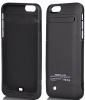 Твърд гръб / външна батерия / Battery power bank 3500mAh със стойка за Apple iPhone 6 4.7'' - черен цвят