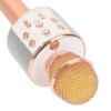 Микрофон / Bluetooth Wireless Microphone Hifi Speaker WS-858 - Rose Gold