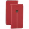 Луксозен кожен калъф Flip тефтер Haoye за Samsung Galaxy J5 J500 - червен