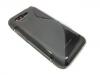 Силиконов калъф / гръб / TPU S-Line за HTC Rhyme - Black / Черен /