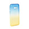  Силиконов калъф / гръб / TPU за Samsung Galaxy A5 2017 - синьо и жълто / преливащ