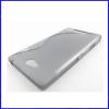 Силиконов калъф / гръб / TPU S-Line за Sony Xperia C S39H - прозрачен
