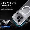 Луксозен твърд калъф / гръб / Magsafe за Honor 600 Pro - прозрачен кейс със защита на камерата