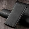Луксозен кожен калъф Flip тефтер Magnet Smart Book за Honor 600 Smart - Черен 