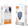 Зарядно устройство LDNIO Q5 GaN 33W с USB-C USB-A и USB Type-C към USB Type-C кабел