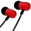 Универсални стерео слушалки XO-EP5 / Earphone 3.5mm - черно и червено