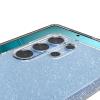 Луксозен силиконов калъф / кейс / Crystal Case TPU за Samsung Galaxy S25 Ultra - прозрачен / брокат