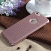 Луксозен твърд гръб LOOPEE BACK CASE COVER за Apple iPhone 6 / iPhone 6S - розов / Perforated