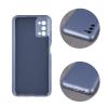 Силиконов калъф / гръб / TPU кейс Metallic Cover за Samsung Galaxy A03s - светло син