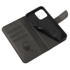 Луксозен кожен калъф Magnet Book със стойка за Nokia G42 - черен