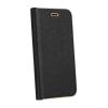 Луксозен кожен калъф Flip тефтер Luna Book за Samsung Galaxy A22 4G - черен