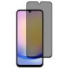 Privacy 5D full cover Tempered glass Full Glue screen protector стойка за Samsung Galaxy A26 5G / Privacy Извит стъклен скрийн протектор с лепило от вътрешната страна за Samsung Galaxy A26 5G - черен / прозрачен