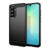 Силиконов калъф / гръб / кейс за Samsung Galaxy A26 5G - черен / carbon
