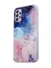 Силиконов калъф / гръб / TPU за Samsung Galaxy A32 4G - планети / блестящи стружки