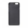 Оригинален кожен твърд гръб / капак / BMW за Apple iPhone 6 4.7" - черен / Carbon