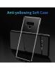Луксозен силиконов калъф / гръб / TPU Fashion Case за Samsung Galaxy Note 9 - прозрачен / черен кант