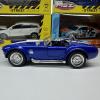 Метална кола с отварящи се врати капаци светлини и звуци Ford Shelby Cobra 427 1:24