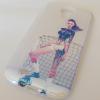 Силиконов калъф / гръб / TPU за Samsung Galaxy S4 I9500 / Samsung S4 I9505 - бял / Girl