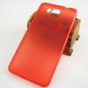 Силиконов калъф / гръб / TPU SS CASE за Samsung Galaxy Alpha G850 - червен / мат