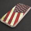 Силиконов калъф / гръб / TPU за Apple iPhone 6 4.7'' - Retro American flag