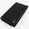Луксозен кожен калъф Flip Cover със стойка за Samsung N910 Galaxy Note 4 - черен