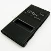 Кожен калъф Flip Cover S-View за Sony Xperia M2 - черен