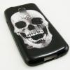 Силиконов калъф / гръб / TPU за Samsung Galaxy S5 mini G800 / Samsung S5 Mini - Skull / черен