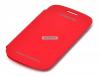 Кожен калъф тип тефтер за Samsung Galaxy GT-S7562 - червен