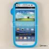 Силиконов калъф / гръб / TPU 3D за Samsung Galaxy S3 I9300 / Samsung SIII I9300 - Mickey Mouse син