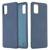 Луксозен силиконов калъф / гръб / Nano TPU за Samsung Galaxy S21 Ultra - тъмно син