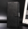 Луксозен кожен калъф Magnet Book със стойка за Xiaomi 17 Ultra - черен