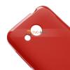 Силиконов калъф / гръб / ТПУ за HTC Desire 200 - червен