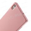 Луксозен силиконов калъф / гръб / TPU Mercury GOOSPERY Jelly Case за Huawei Ascend P7 - розов с брокат
